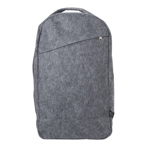RPET felt backpack Eleanor grey | No Branding | not available | not available