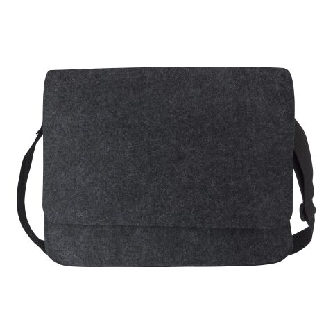RPET felt laptop bag Layla dark grey | No Branding | not available | not available