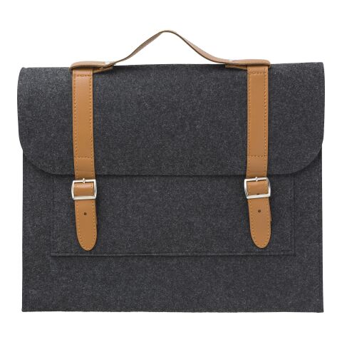 RPET felt document bag Amelia grey | No Branding | not available | not available