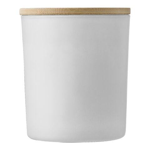 Glass candle Matthew white | No Branding | not available | not available