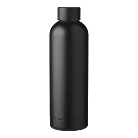 Recycled stainless steel bottle Isaiah black | No Branding | not available | not available