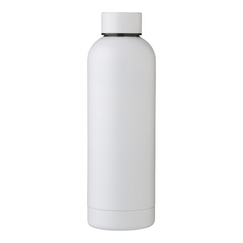 Recycled stainless steel bottle Isaiah white | No Branding | not available | not available