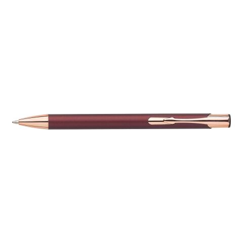 Aluminium ballpen Alexander burgundy | No Branding | not available | not available