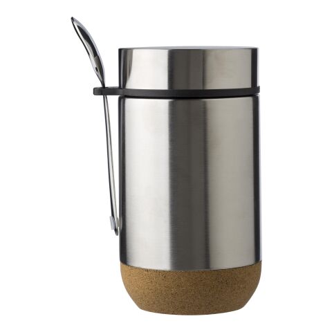 Double walled lunch pot Nash silver | No Branding | not available | not available