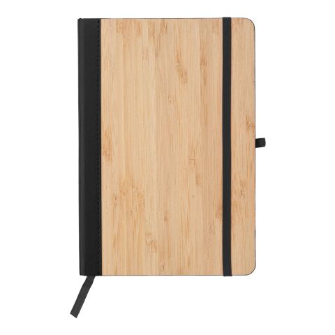 PU and bamboo notebook Dorita black | No Branding | not available | not available