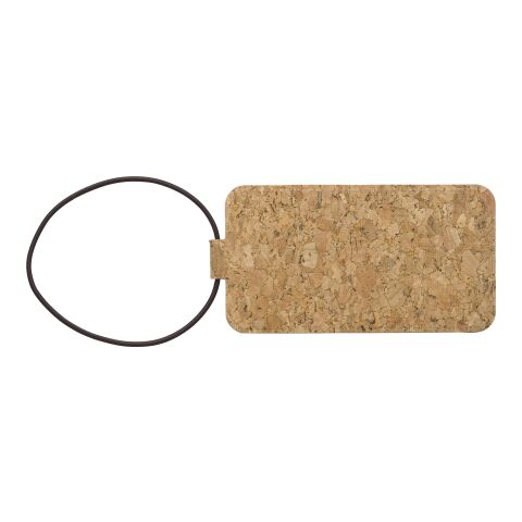 Cork luggage tag Makai brown | No Branding | not available | not available