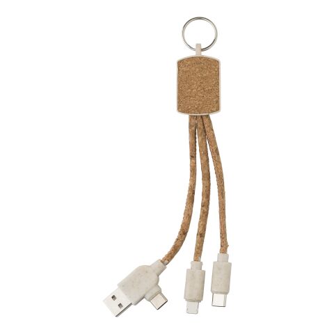 Stainless steel keychain Landry brown | No Branding | not available | not available