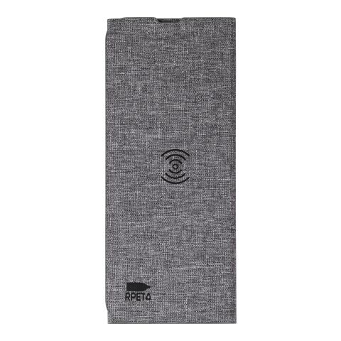 RPET wireless fast charger mousemat Selene grey | No Branding | not available | not available