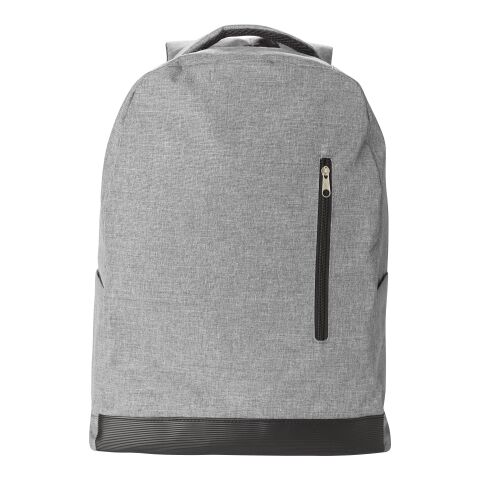 Polyester RPET (600D) backpack Celeste light grey | No Branding | not available | not available