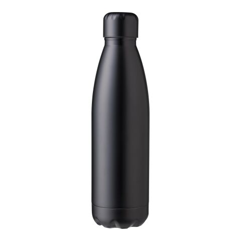 Stainless steel double walled bottle (500 ml) Amara black | No Branding | not available | not available