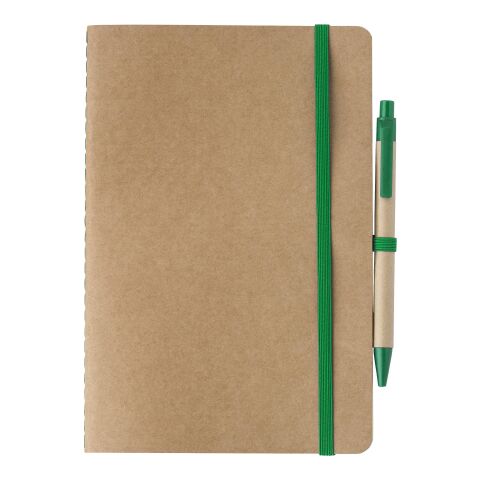 Recycled carton notebook (A5) Theodore green | No Branding | not available | not available