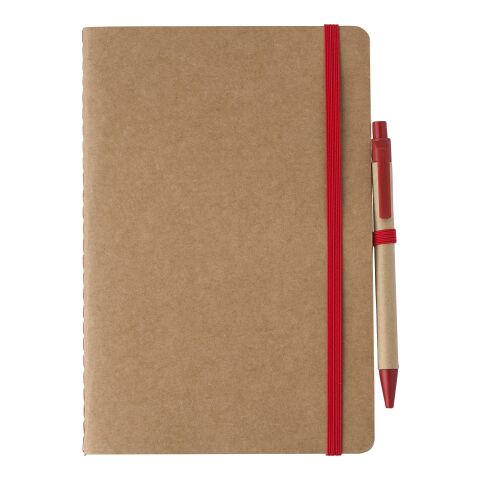 Recycled carton notebook (A5) Theodore red | No Branding | not available | not available