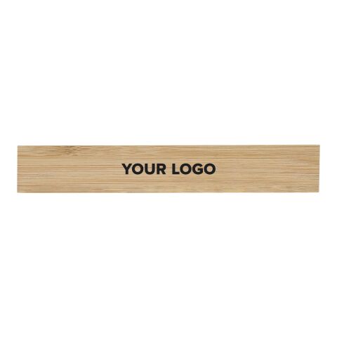 Bamboo ruler Greta brown | No Branding | not available | not available