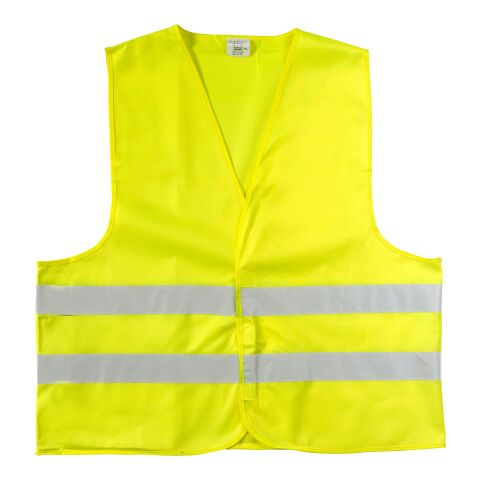 Polyester (150D) safety jacket Arturo yellow | No Branding | not available | not available