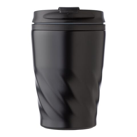 PP and stainless steel mug Rida black | No Branding | not available | not available