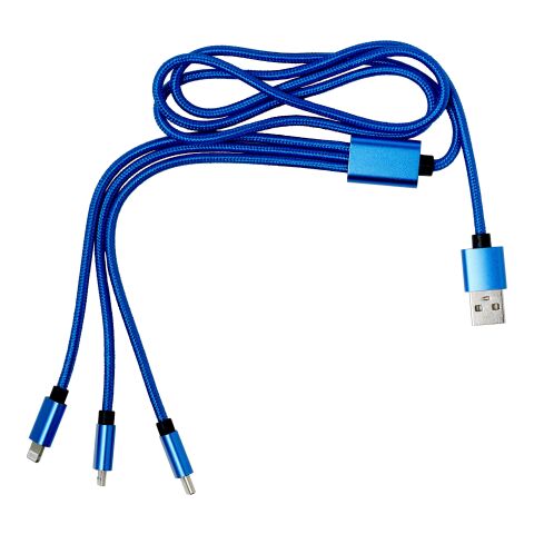 Nylon charging cable Felix cobalt blue | No Branding | not available | not available