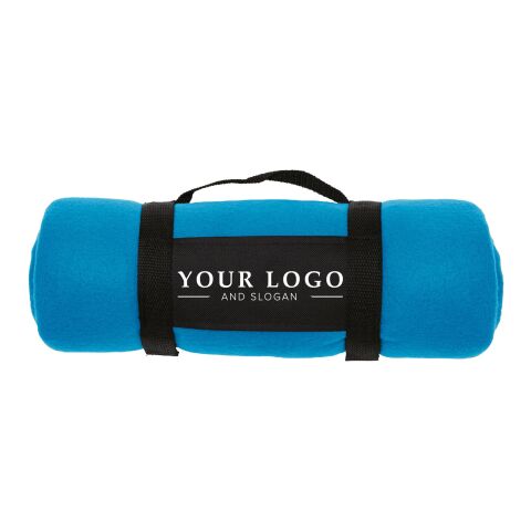 Polar fleece (170-180 gr/m²) blanket Nora blue | No Branding | not available | not available