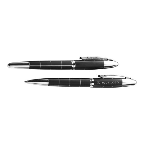 Metal writing set Daniel black/silver | No Branding | not available | not available