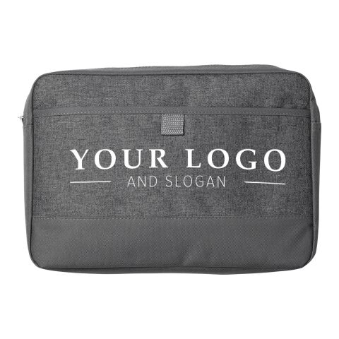 Polycanvas (600D) laptop bag Leander grey | No Branding | not available | not available