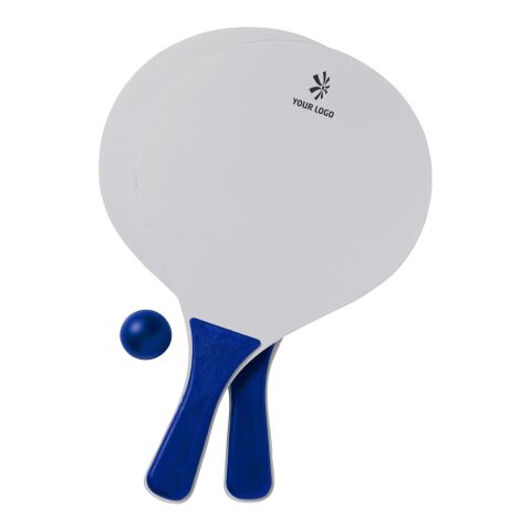 Wooden beach bat and ball set Fabien red | No Branding | not available | not available