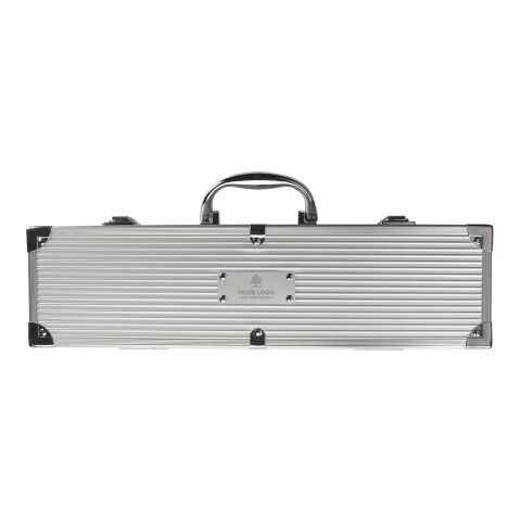 Stainless steel barbecue set Jennifer silver | No Branding | not available | not available