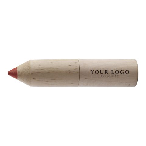Wooden tube with pencils Francis brown | No Branding | not available | not available