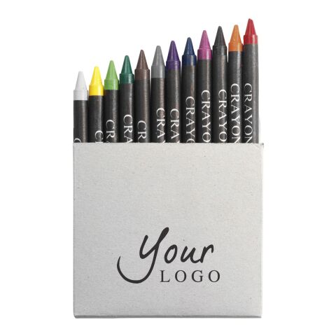 Cardboard box with crayons Paulina custom/multicolor | No Branding | not available | not available