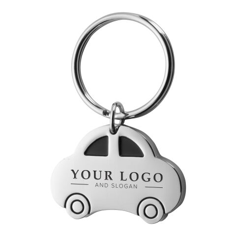 Metal key holder Beatrice silver | No Branding | not available | not available