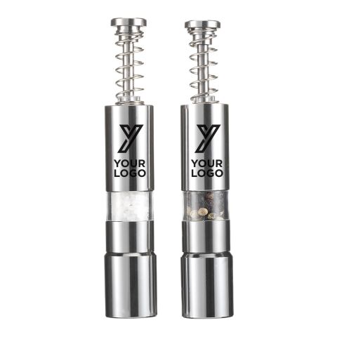 Stainless steel salt and pepper mill Annalena silver | No Branding | not available | not available