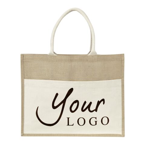 Jute bag Livvie natural | No Branding | not available | not available