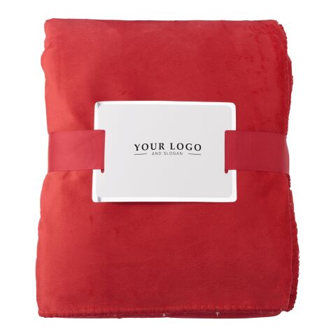 Blanket Margot, Polyester (190 gr/m²) red | No Branding | not available | not available