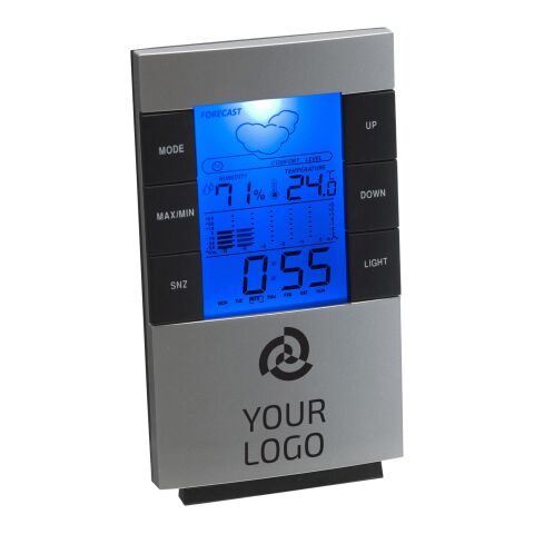 Plastic weather station Griffin silver | No Branding | not available | not available