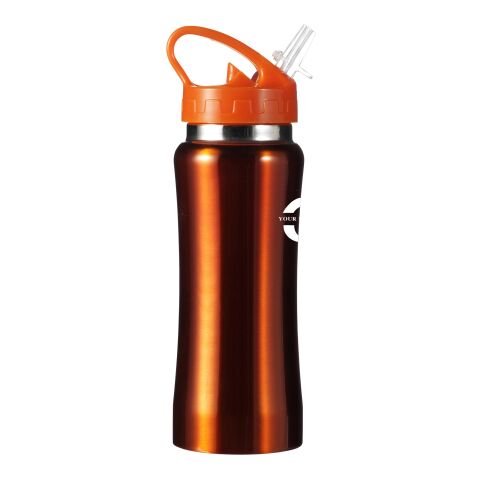 Stainless steel bottle Serena orange | No Branding | not available | not available