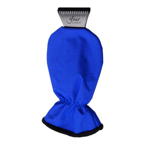 ABS ice scraper and polyester glove Ashton cobalt blue | No Branding | not available | not available