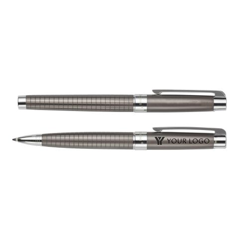 Metal Charles Dickens® writing set Alan grey | No Branding | not available | not available