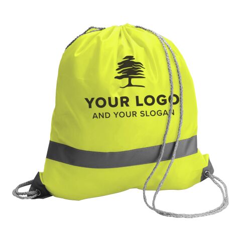 Polyester (190T) drawstring backpack Sylvie orange | No Branding | not available | not available