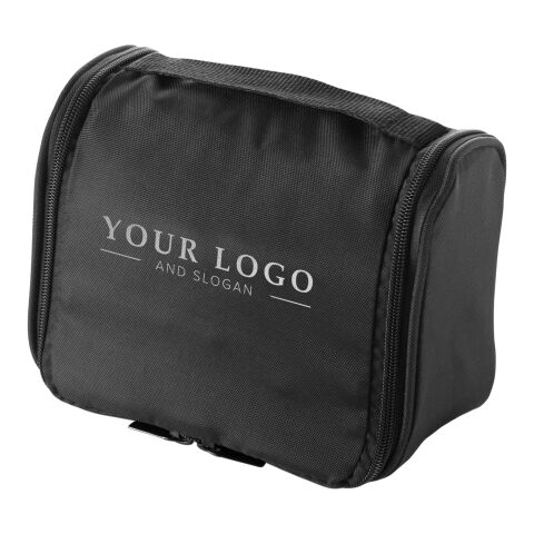 Polyester (600D) toiletry bag Noëlle black | No Branding | not available | not available