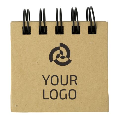 Cardboard memo folder Clemence brown | No Branding | not available | not available