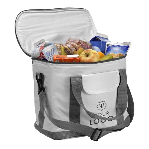 Polyester (420D) cooler bag Juno lime | No Branding | not available | not available