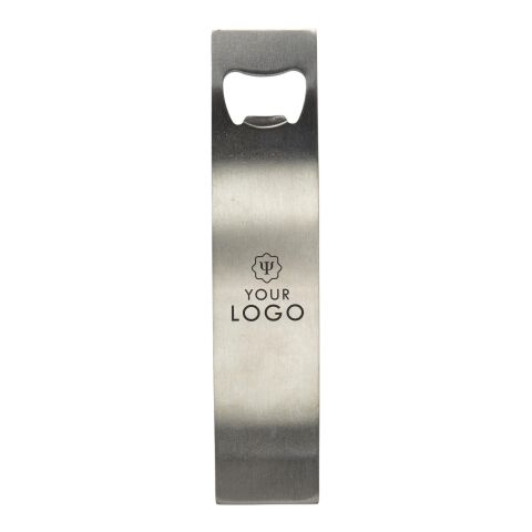 Stainless steel bottle opener Tim silver | No Branding | not available | not available