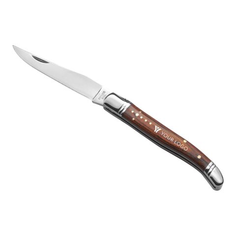 Steel and wood pocket knife Lisandro brown | No Branding | not available | not available