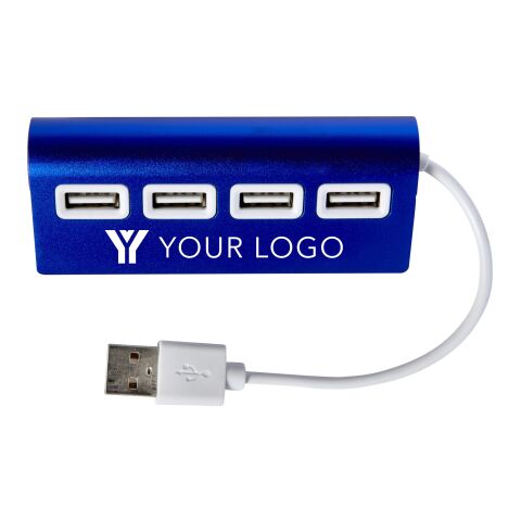 Aluminium USB hub Leo black | No Branding | not available | not available