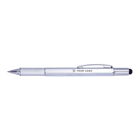 5-in-1 ballpen Giuliana, ABS silver | No Branding | not available | not available
