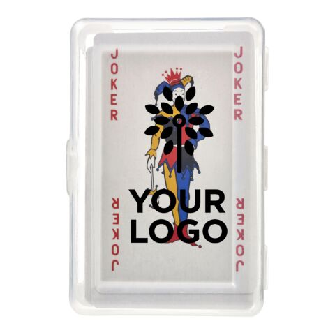 PET case with playing cards Victoria red | No Branding | not available | not available