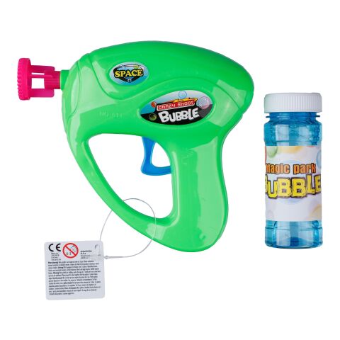 Plastic bubble gun Hallie light green | No Branding | not available | not available