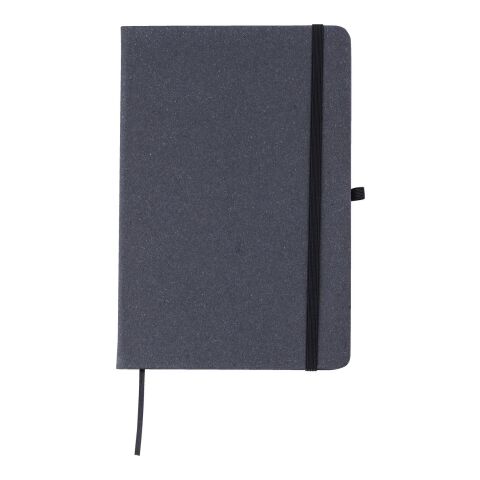 Recycled leather notebook (A5) Gianna black | No Branding | not available | not available