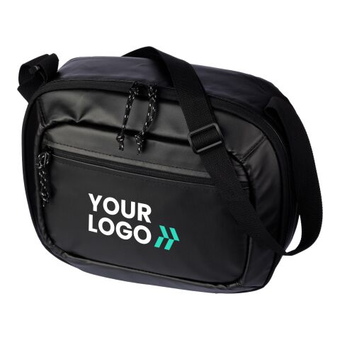 Polyester (600D) cooler waist bag Johannes black | No Branding | not available | not available