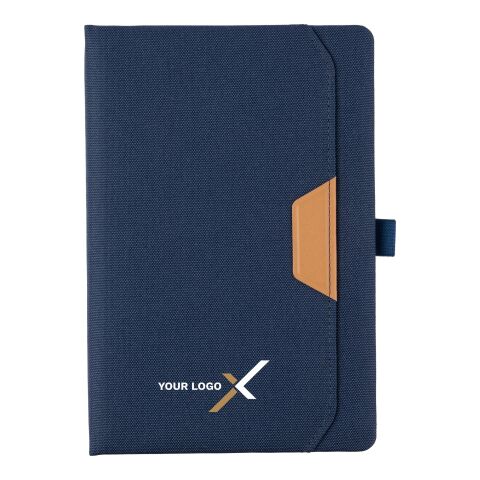 rPET notebook A5 Thorsten blue | No Branding | not available | not available