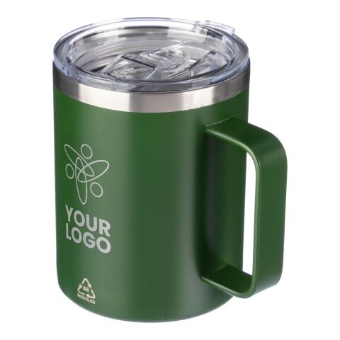 Stainless steel double-walled mug (300 ml) Renate white | No Branding | not available | not available