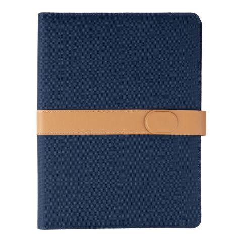 rPET foldable portfolio A4 Sven blue | No Branding | not available | not available